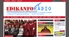 Desktop Screenshot of edikanforadio.com